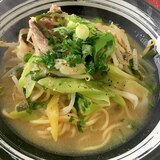 味噌煮込みラーメン☆とり野菜みそを使って